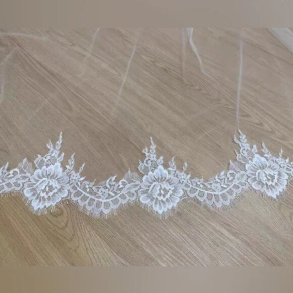 Cathedral Floral Lace Wedding Veil main image 8